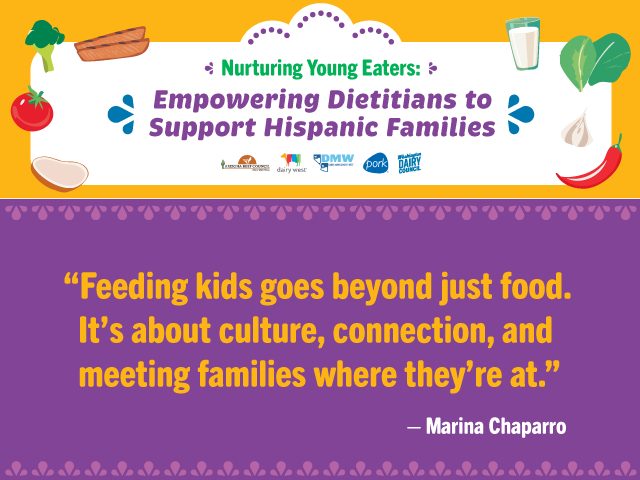 Nurturing Young Eaters: Empowering Dietitians to Support Hispanic Families